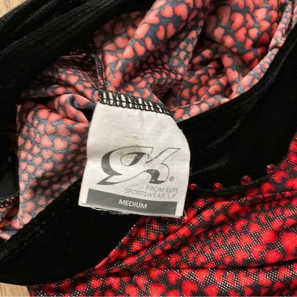 Gk Elite adult medium Gymnastics Dance Leotard - Picture 4 of 7